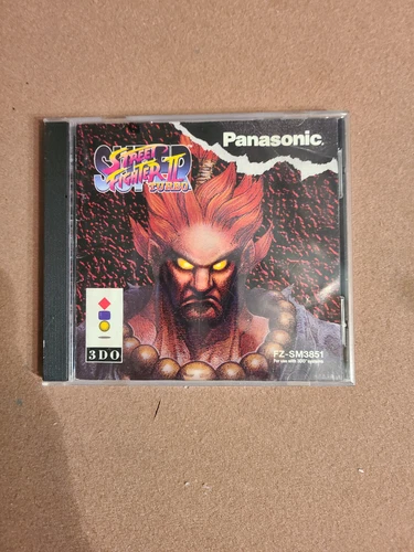 Super Street Fighter II Turbo (3DO 1994) Jewel case + Game + Instructions TESTED
