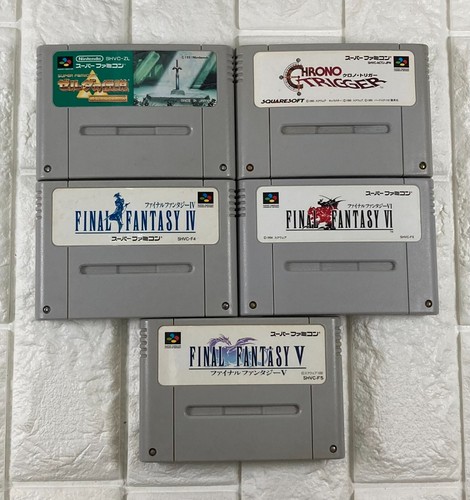 Nintendo Super Famicom console bundle with 5 games & cords Japan SFC - Picture 34 of 109
