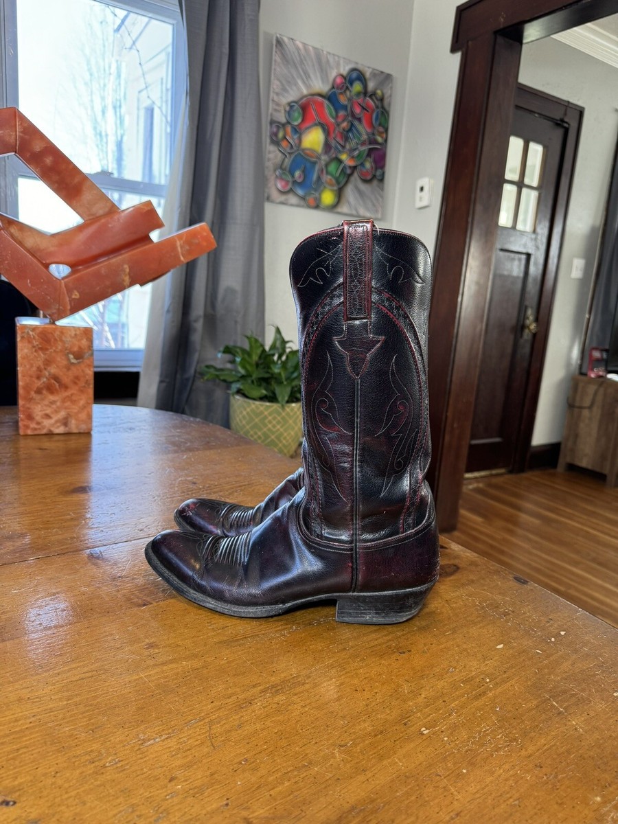 Lucchese ブラック ウエスタンブーツ Savannah Boot - Black - Lucchese