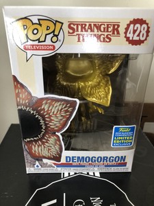 gold demogorgon funko