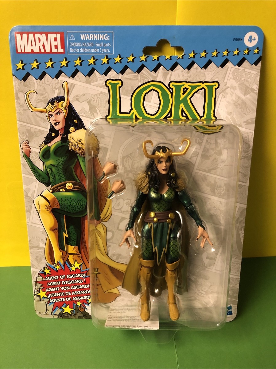 Marvel Legends Retro Series Lady Loki Agent of Asgard 6