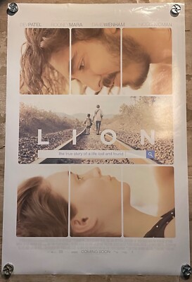 Lion MOVIE POSTER  Double Sided 27''x40'' 2016 *New Condition except as noted.