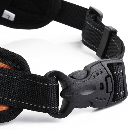 Orange Hund Haustier Geschirr reflektierend verstellbar robust Oxford Hundeweste S/M/L/XL - Bild 6 von 9
