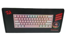 Redragon K617 60% Wired RGB Gaming Keyboard, 61 Keys Compact Mechanical Keyboard
