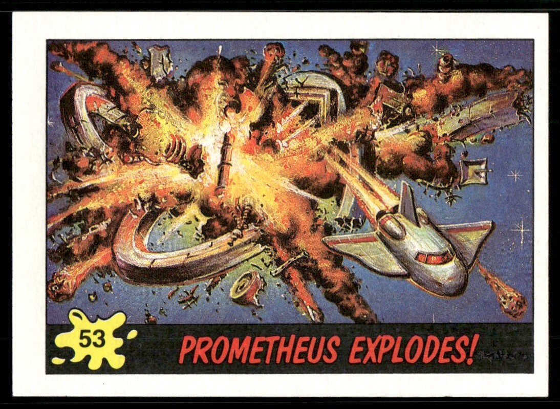 Dinosaurs Attack 1988 Topps Card #53 (NM)