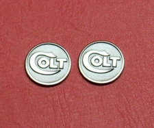 Colt 1/2" Grip Medallions 1 pair