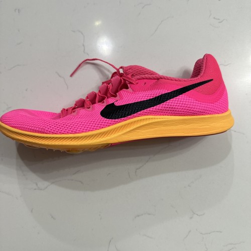 Nike Zoom Rival Distance Pink Long MID XC Size 13 - Picture 5 of 13