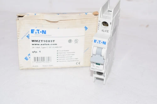 NEW EATON WMZT1C03T Circuit Breaker Switch 3A 10kA 240/415V 50/60Hz 