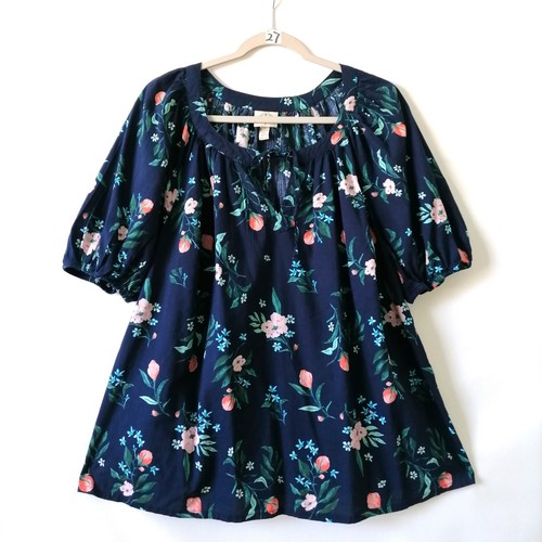 Ensemble Jupe & Veste St John's Bay – Bleu Taille 1X – Vintage 90s – Occasion