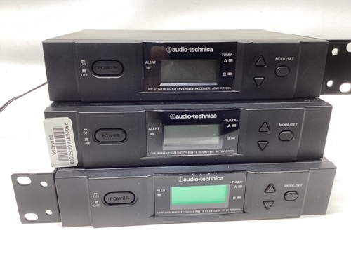 1-Audio-Technica UHF Wireless Diversity Receiver ONLY ATW-R3100bD 655-680MHZ - Picture 3 of 10