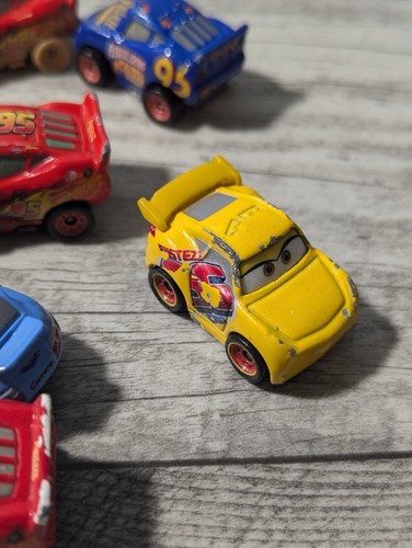 Lot of 12 Mini Racers Metal Micro Diecast Rare Disney Pixar Cars Used - Picture 7 of 10