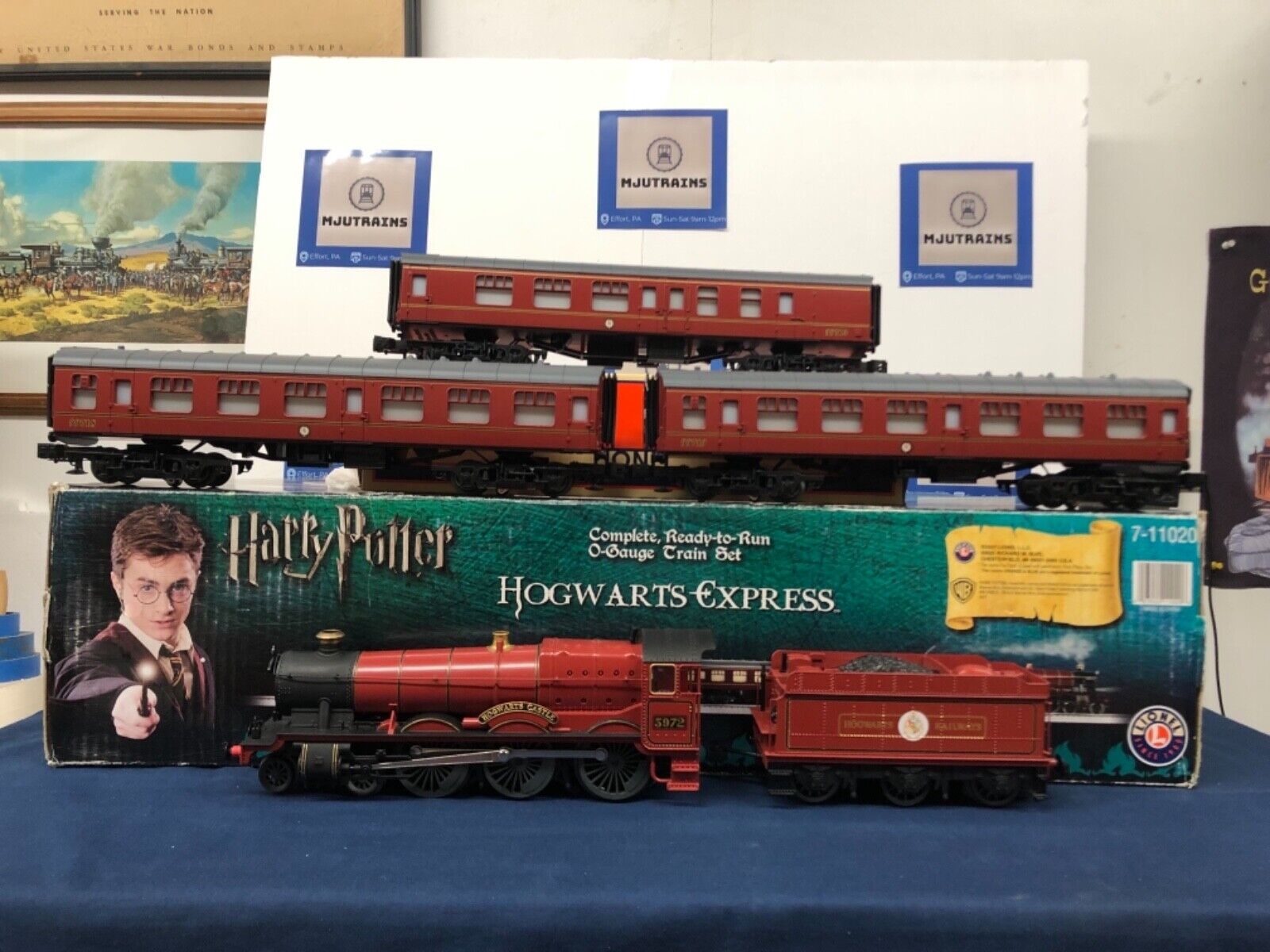 Harry Potter Trem Express Hogwarts Lionel 7-11960 Som E Luz