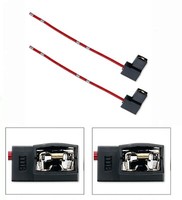 Draht Zopf Buchse Winkel A H1 Nebel Licht Zwei Gurt Birne Reparatur Stecker