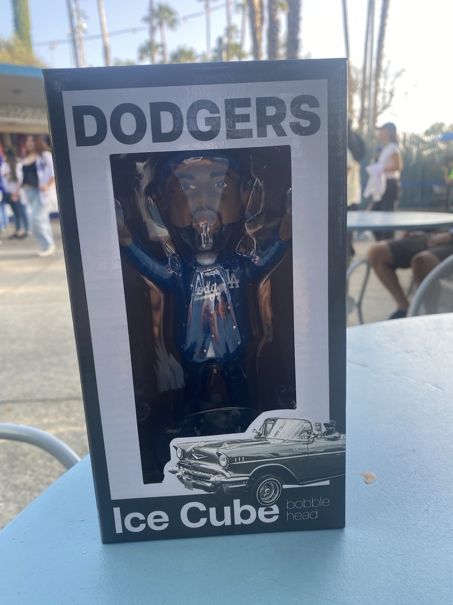 スポーツ Dodgers Ice Cube Bobblehead 🎤🎵 Ice Cube Bobblehead Los Angeles Dodgers SGA Giveaway 6