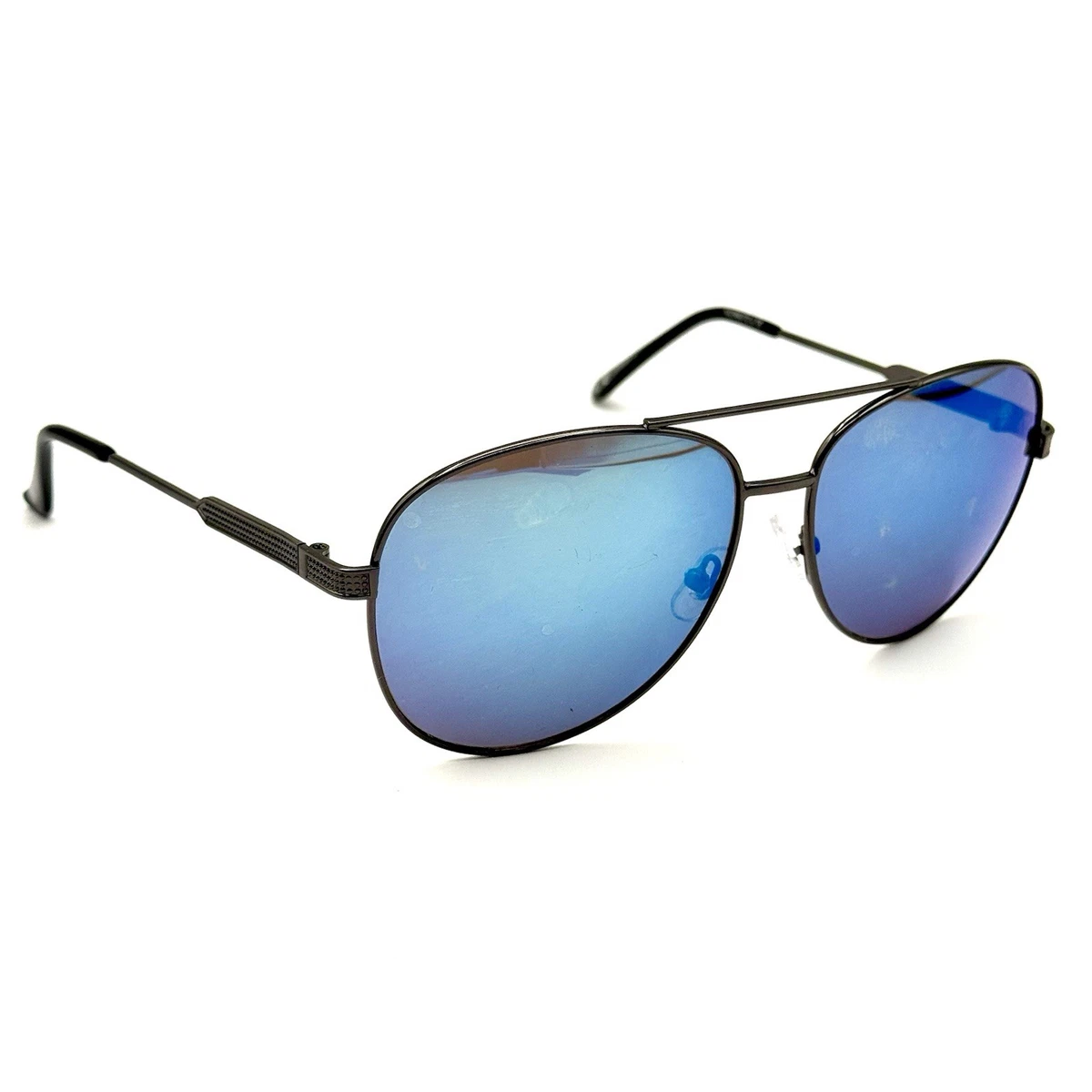 Steve Madden Dariing Womens Metal Sunglass Blue Multi 55-17 Brown Lenses Steve Madden Blue Sunglasses for Women for sale | eBay main image 3