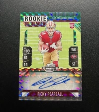2024 Contenders Optic Ricky Pearsall Rookie Ticket Green Auto 24/24 #PRE-RPE