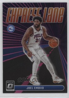 2023-24 Panini Donruss Optic Express Lane Pink Prizm /25 Joel Embiid #21 08uw