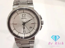 Seiko LUKIA Ladies' Date 7N82-6E00 SS Analog Quartz Used Watch