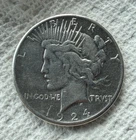 1924 Peace Silver Dollar $1 Silver 0.900 Fine No Mint Mark Philadelphia