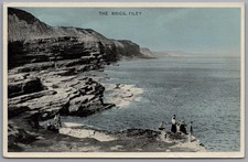 FILEY - North Yorkshire The Brigg Vintage Postkarte 1959