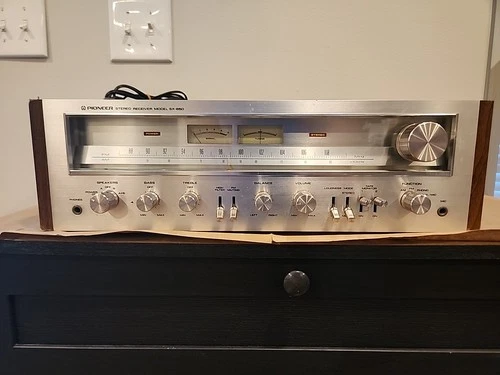 Vintage PIONEER SX 650 AM/FM STEREO RECEIVER 1970s - 30 Day Guarantee Good Cond.