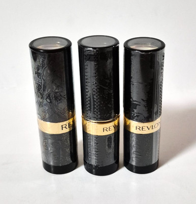 Revlon Super Lustrous Lipstick Velvety Smooth Lips ~ 770 DRAMATIC ~ LOT OF 3