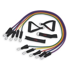 SPRI Resistance Band Kit - Resistance Training Interchangeable Tubes for Full Bo
