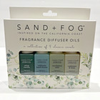 SAND AND FOG 4 Pack of Fragrance Diffuser Oils Set -   0.33 oz each - NEW