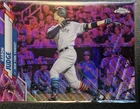 Aaron Judge - 2020 Topps Chrome, Pink Wave Refractor - Yankees, Card #U-65