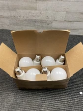 8pk Ecosmart 60W LED Light Bulb A19 Non Dimmable Soft White Long Life Bulk Pack