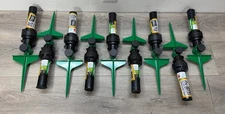 Lot Of 9     42SASPG 42SA Gear Drive Rotor Lawn and Garden Sprinkler On Stake