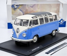Volkswagen T1 Volkswagen T1 Samba Bus (1962) Modrá/Bílá - SOLIDO 1:18