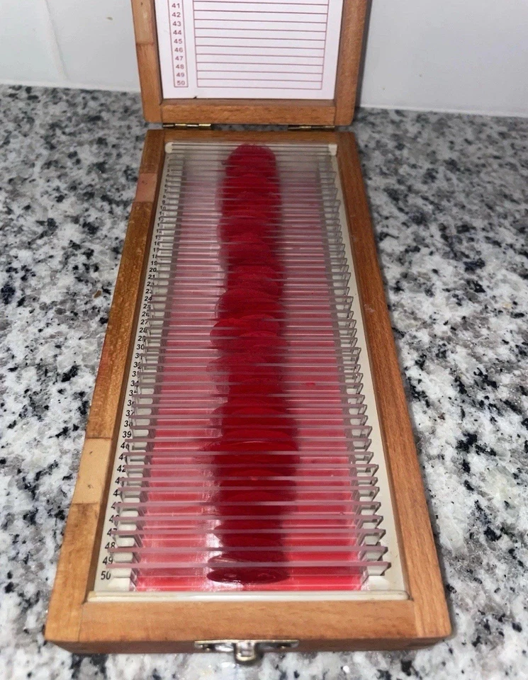 Handmade Dexter Blood Slide Box (Reproduction Of TV Prop) - Image 3 of 4