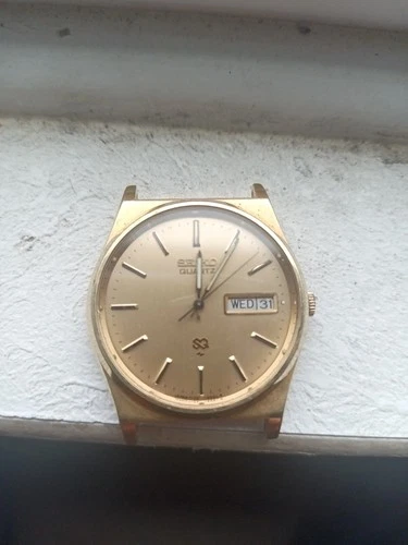 Seiko Men's Quartz Watch Gold Tone