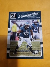 2016 Donruss Football Card Fletcher Cox Rated Rookie #233. rookie card picture