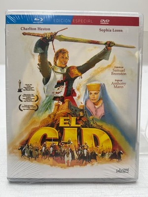 New-Sealed, El Cid Arthouse Blu-Ray Disc Anthony Mann Charlton Heston