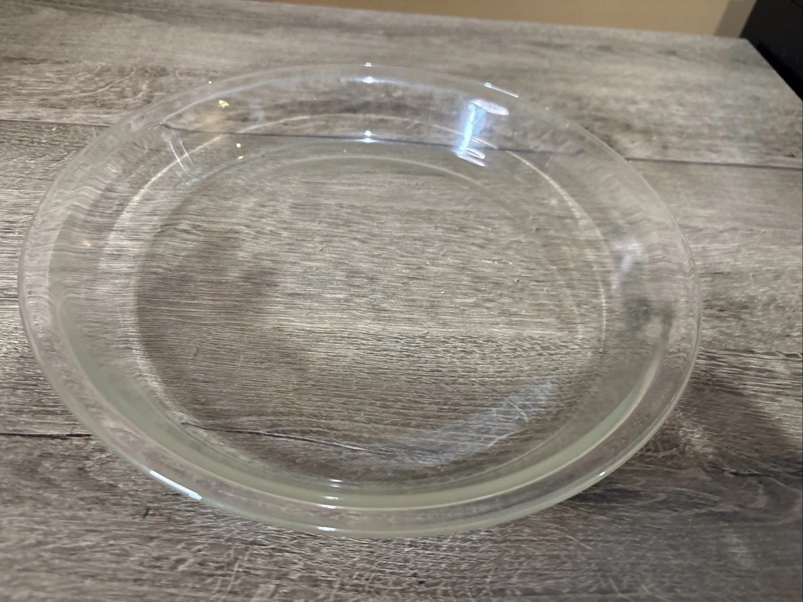 Vintage DEEP DISH Clear Pyrex 10 inch Pie Plate 210 pies, tarts, quiche durable