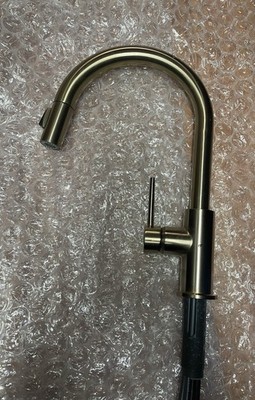 Delta Trinsic Brushed Gold Kitchen Faucet Champagne Bronze 9159TV-CZ-DST