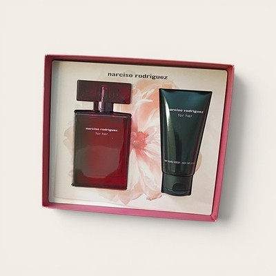 NARCISO RODRIGUEZ 2 PSC GIFT SET WITH ( 1.6oz  EDT  Spray + 1.6oz  B / L )  for 