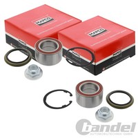 2X Mapco RADLAGER-SATZ Vorne Beidseitig Passend FüR Mazda 626 | 26580