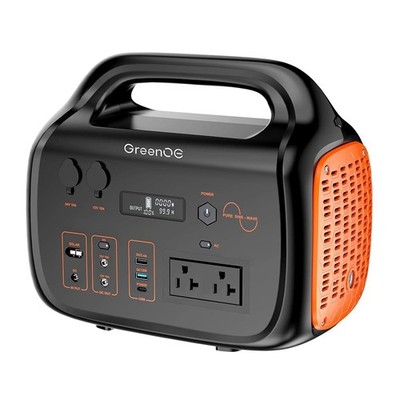 GreenOE Portable Power Station 600W 655Wh Solar Powered Generator