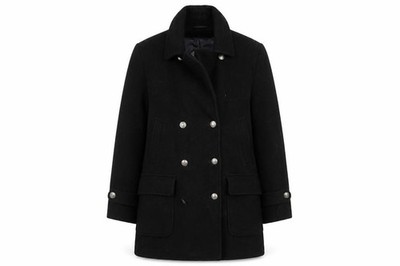 Loft Damen Mantel Größe 10 schwarz