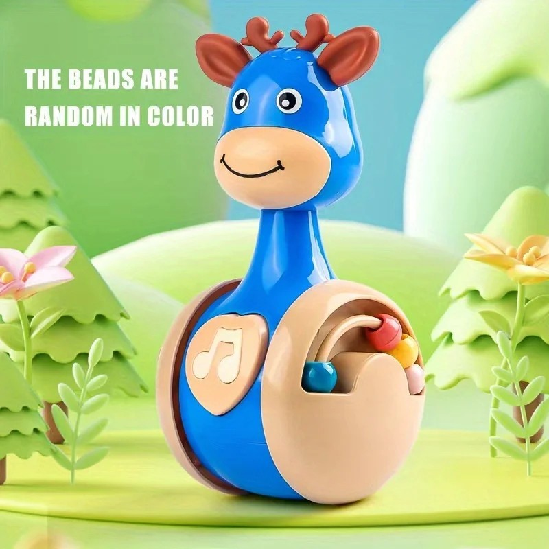 6 To 12 Months, Tumbler Wobbler Toys For Infant Boy Girl