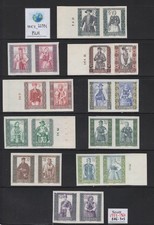WC1_22931.POLAND. Imperf. pairs of 1959-1960 POLISH CUSTOMES set.Sc.886-905.MLH