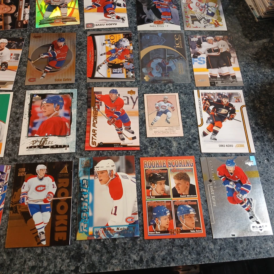 Saku Koivu Cards - Image 3 of 4