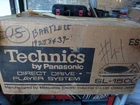 TECHNICS SL-1500 DIRECT DRIVE TURNTABLE - VINTAGE - BOX AND MANUAL