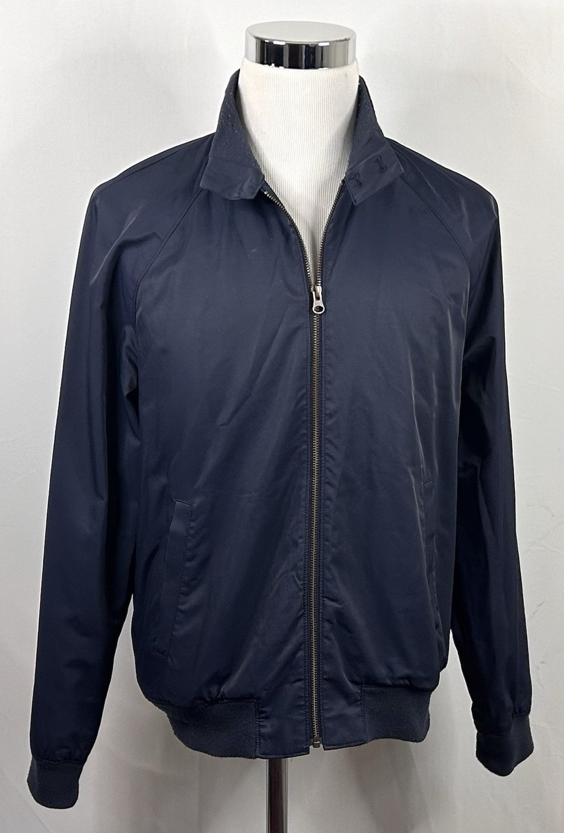 ジャケット・アウター 90s j.crew navy nylon mountain jacket M