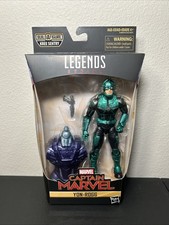 Marvel Legends Captain Marvel 6  Yon-Rogg Figure Kree Sentry BAF