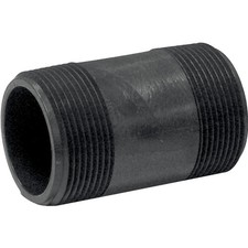 Genova P-112-3 Pipe Nipple, 1-1/2 in, MIP x MIP, PVC, Gray, SCH 80 Schedule, 3 i