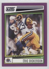 2022 Score Purple Eric Dickerson #160 HOF 17xi